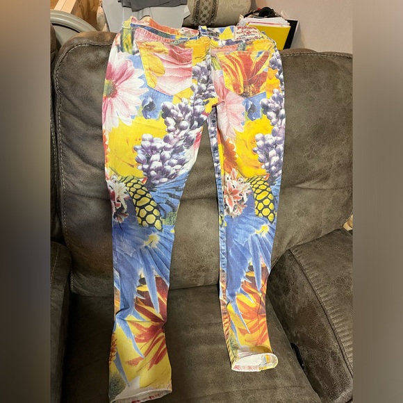 True religion colorful jeans size 27 - Picture 2 of 2